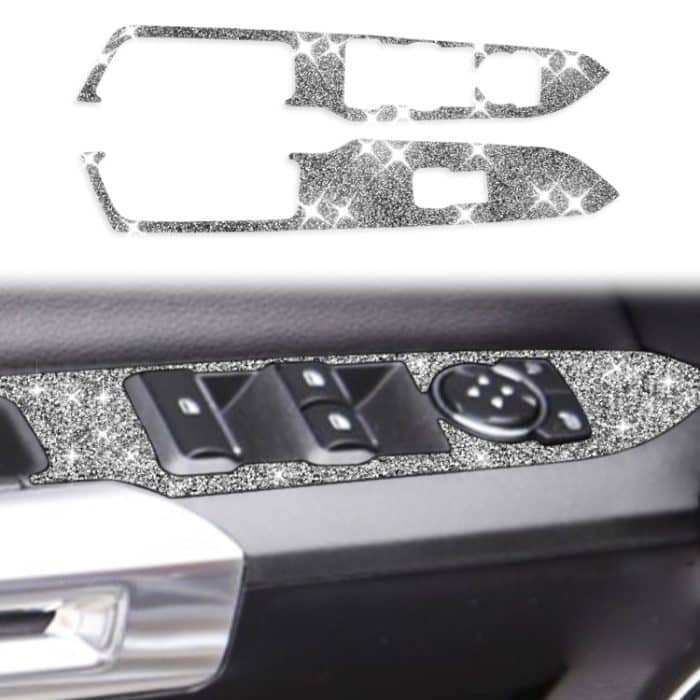 Autotür-Hebetafel, A-Diamant-Dekorationsaufkleber, linker Antrieb, Door Lift Panel A, Left Drive – Bild 1