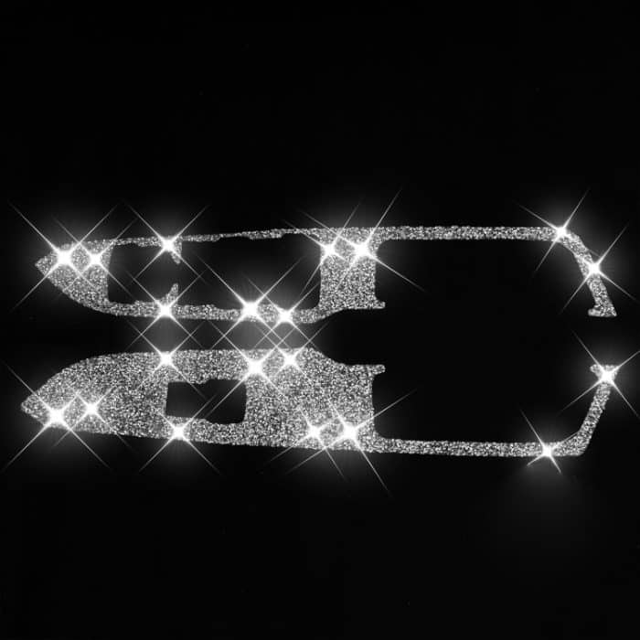 Autotür-Hebetafel, A-Diamant-Dekorationsaufkleber, Rechtsantrieb, Door Lift Panel A, Right Drive – Bild 3