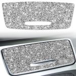 Für BMW 3er E90 / E92 / E93 2005–2012, Auto-Aschenbecher-Abdeckung, Diamant-dekorativer Aufkleber