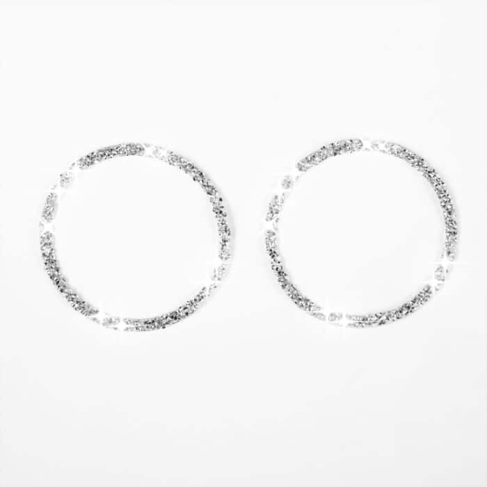 Autohupen-Kreis-Diamant-Dekorationsaufkleber, linker und rechter Antrieb, Horn Circle – Bild 2