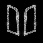 Auto-Seitenluftauslass-Diamant-Dekorationsaufkleber, linker und rechter Antrieb, Side Air Outlet – Bild 3