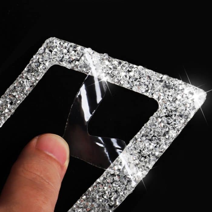 Auto-Seitenluftauslass-Diamant-Dekorationsaufkleber, linker und rechter Antrieb, Side Air Outlet – Bild 5