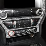Auto-CD-Panel-Diamant-Dekorationsaufkleber, linkes und rechtes Laufwerk, CD Panel – Bild 7