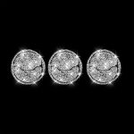 9-in-1-Auto-Luftauslass-Diamant-Dekorationsaufkleber, linker und rechter Antrieb, 9pcs Air Outlet – Bild 3