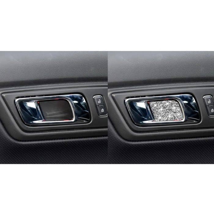 Auto-Innentürschüssel-Panel-Diamant-Dekorationsaufkleber, linker und rechter Antrieb, Inner Door Bowl Panel – Bild 7