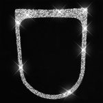 Auto-Gangschaltung-Außenring-Diamant-Dekorationsaufkleber, linker und rechter Antrieb, Gear Shift Outer Ring – Bild 3