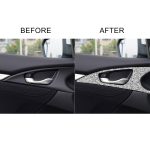 Für Honda Civic 2016–2019, Auto-Innentürschüssel, Diamant-dekorativer Aufkleber, linker und rechter Antrieb – Bild 6
