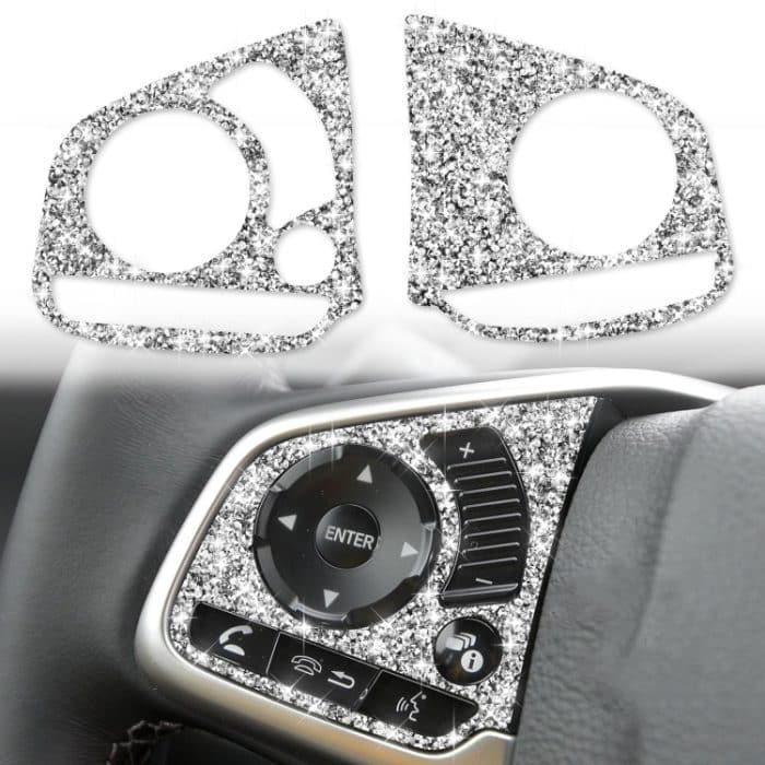 EDA0057986.jpg Für Honda Civic 2016–2019, Auto-Lenkradtasten, hohe Konfiguration, Diamant-Dekorationsaufkleber, linker und rechter Antrieb – Bild 1