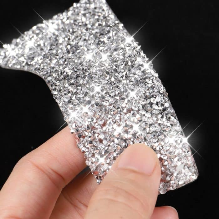 Für Honda Civic 2016–2019, Auto-Scheinwerfer-Schalttafel, Diamant-dekorativer Aufkleber, Linkslenker – Bild 3