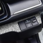 Für Honda Civic 2016–2019, Auto-Scheinwerfer-Schalttafel, Diamant-dekorativer Aufkleber, Rechtslenker
