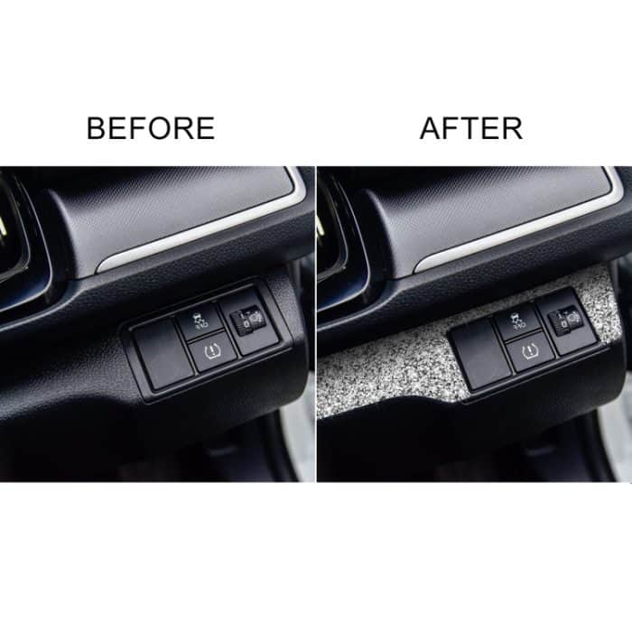 Für Honda Civic 2016–2019, Auto-Scheinwerfer-Schalttafel, Diamant-dekorativer Aufkleber, Rechtslenker – Bild 6