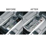 Für Honda Civic 2016–2019, Auto-Schaltknopfrahmen, Diamant-dekorativer Aufkleber, Rechtslenker – Bild 6