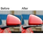 4 Stück Auto-Rückspiegel-Diamant-Dekorationsaufkleber, linker und rechter Antrieb, Rearview Mirror – Bild 7