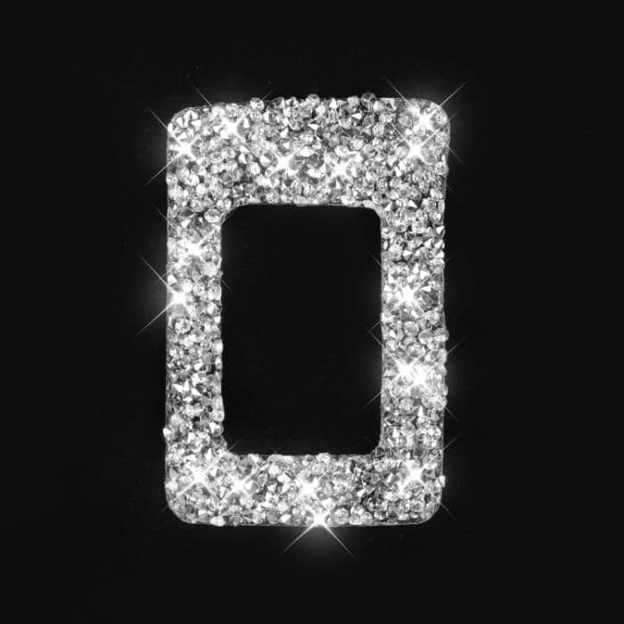 Für Honda Civic 2016–2019, Auto-Warnlichtrahmen, Diamant-dekorativer Aufkleber, Rechtslenker – Bild 2