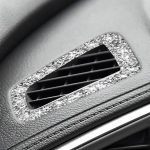 Für Honda Civic 2016–2019, Auto-Instrumenten-Luftauslässe, Diamant-dekorativer Aufkleber, Rechtslenker – Bild 5