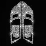 4 Stück Autotür-Innengriff-Panel-Diamant-Dekorationsaufkleber, linker und rechter Antrieb, Door Inner Handle Panel, Left and Right Drive – Bild 2