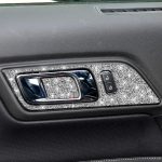 4 Stück Autotür-Innengriff-Panel-Diamant-Dekorationsaufkleber, linker und rechter Antrieb, Door Inner Handle Panel, Left and Right Drive – Bild 6