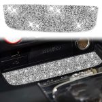 Auto-Wasserbecherhalter, oberer Diamant-Dekorationsaufkleber, linker und rechter Antrieb, Water Cup Holder Upper