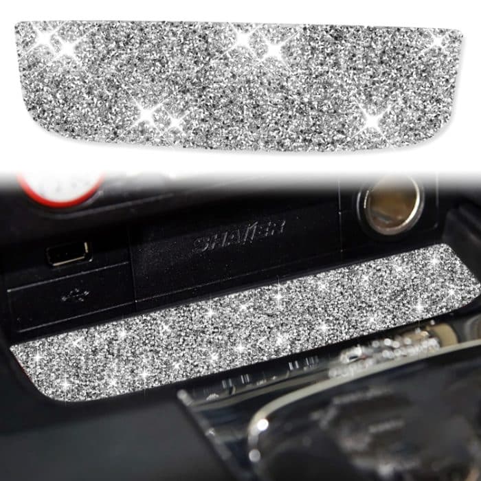 Auto-Wasserbecherhalter, oberer Diamant-Dekorationsaufkleber, linker und rechter Antrieb, Water Cup Holder Upper – Bild 1