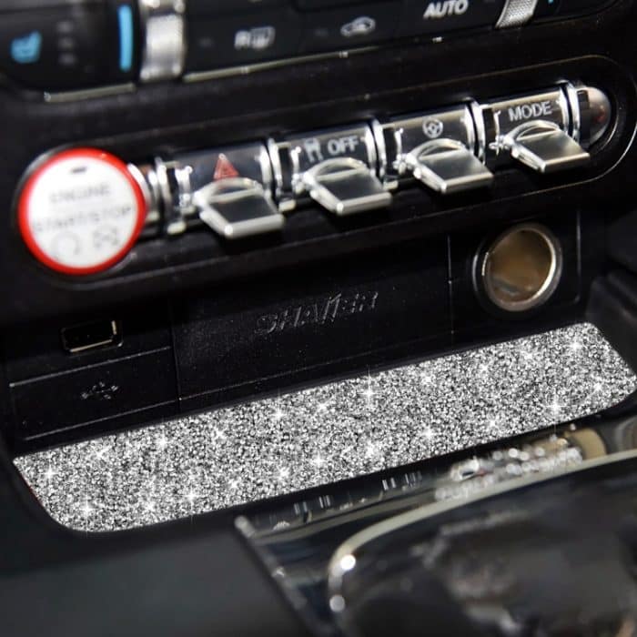 Auto-Wasserbecherhalter, oberer Diamant-Dekorationsaufkleber, linker und rechter Antrieb, Water Cup Holder Upper – Bild 6