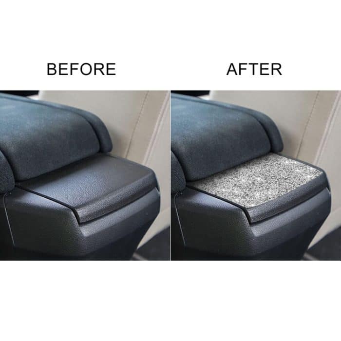 Für Honda Civic 2016–2019, Auto-Hinterhandschuhfach-Abdeckung, Diamant-dekorativer Aufkleber, linker und rechter Antrieb – Bild 6