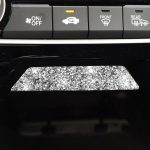 Für Honda Civic 2016–2019, Auto-Stauraum, Diamant-dekorativer Aufkleber, linker und rechter Antrieb – Bild 5