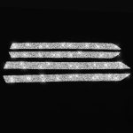 Für Honda Civic 2016–2019, Autotür-Streifen-Diamant-dekorativer Aufkleber, linker und rechter Antrieb – Bild 2