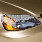 Für Honda Civic 2001–2003, Auto-Aufkleber, heller Augenbrauen-Diamant, dekorativer Aufkleber, linker und rechter Antrieb – Bild 5