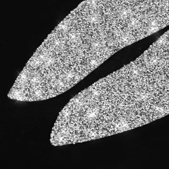 Für Honda Civic 1999–2000, Auto-Licht-Augenbraue-Diamant-dekorativer Aufkleber, linker und rechter Antrieb – Bild 3