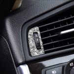 Für BMW F10 5 Series 2011–2017, Auto-Luftauslässe, Diamant-dekorativer Aufkleber, linker und rechter Antrieb – Bild 5