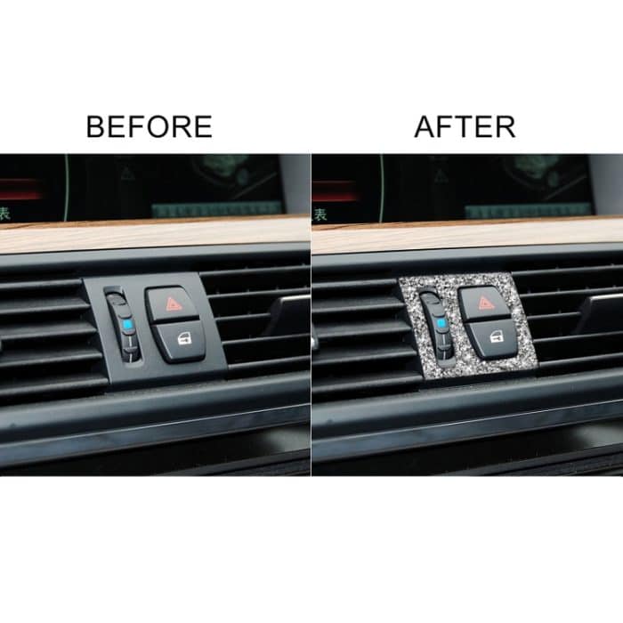 Für BMW F10 5 Series 2011–2017, Auto-Luftauslässe, Diamant-dekorativer Aufkleber, linker und rechter Antrieb – Bild 6