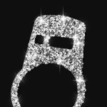 Für BMW F10 Auto-Scheinwerferschalter, Diamant-dekorativer Aufkleber, linker und rechter Antrieb – Bild 3