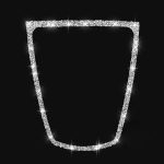 Für BMW F10 2011–2017, großer Lautsprecherrahmen, Diamant-Dekorationsaufkleber, linker und rechter Antrieb – Bild 2