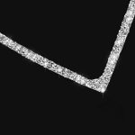 Für BMW F10 2011–2017, großer Lautsprecherrahmen, Diamant-Dekorationsaufkleber, linker und rechter Antrieb – Bild 3