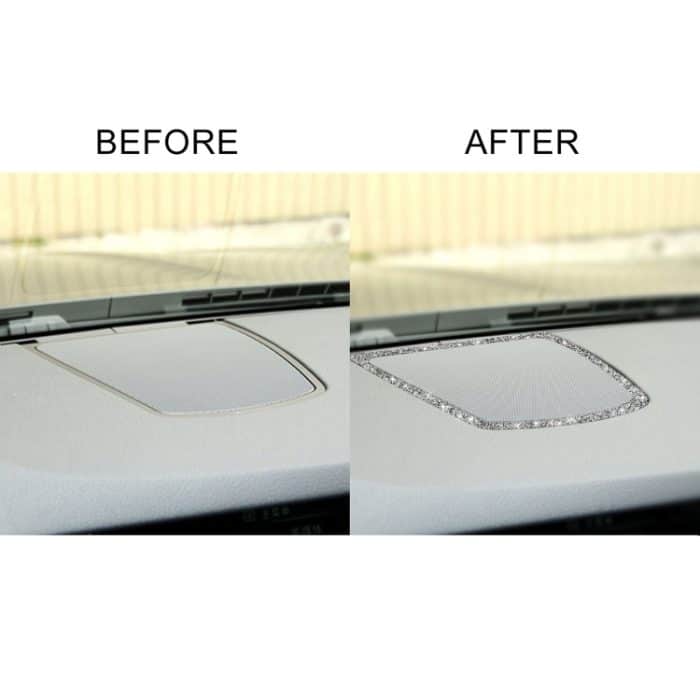 Für BMW F10 2011–2017, großer Lautsprecherrahmen, Diamant-Dekorationsaufkleber, linker und rechter Antrieb – Bild 6