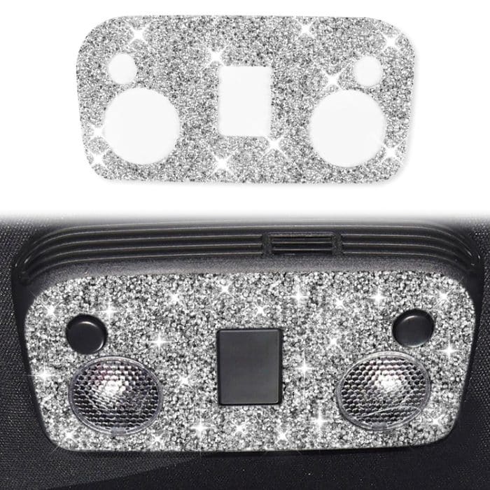 Auto-Leselicht-Diamant-Dekorationsaufkleber, linker und rechter Antrieb, Reading Light – Bild 1