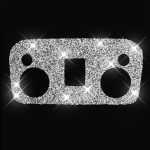 Auto-Leselicht-Diamant-Dekorationsaufkleber, linker und rechter Antrieb, Reading Light – Bild 2