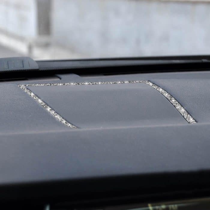 Für BMW F07 2010–2016, großer Lautsprecherrahmen, Diamant-Dekorationsaufkleber, linker und rechter Antrieb – Bild 1