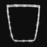 Für BMW F07 2010–2016, großer Lautsprecherrahmen, Diamant-Dekorationsaufkleber, linker und rechter Antrieb – Bild 2