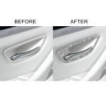 Für BMW F10 5 Series 2011–2017, Autotürgriffrahmen, Diamant-dekorativer Aufkleber, linker und rechter Antrieb – Bild 6
