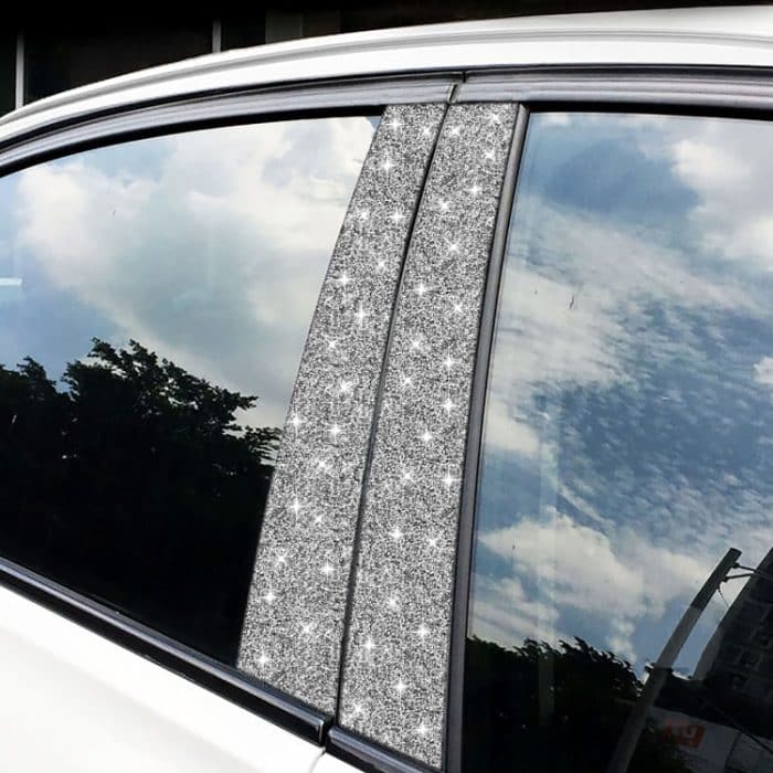 EDA0058042.jpg Für BMW F10 5 Series 2011–2017, Auto-B-Säulen-Rahmen, Diamant-dekorativer Aufkleber, linker und rechter Antrieb – Bild 1