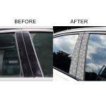 Für BMW F10 5 Series 2011–2017, Auto-B-Säulen-Rahmen, Diamant-dekorativer Aufkleber, linker und rechter Antrieb – Bild 6