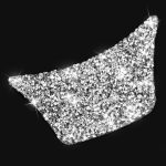 Für BMW 5er 528 525li F10 F18 2011–2017, Auto-Lenkrad, ein Diamant-dekorativer Aufkleber, linker und rechter Antrieb – Bild 3