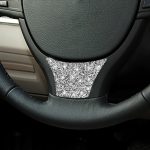 Für BMW 5er 528 525li F10 F18 2011–2017, Auto-Lenkrad B Diamant-dekorativer Aufkleber, linker und rechter Antrieb – Bild 5