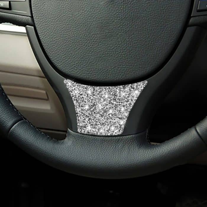 Für BMW 5er 528 525li F10 F18 2011–2017, Auto-Lenkrad B Diamant-dekorativer Aufkleber, linker und rechter Antrieb – Bild 5