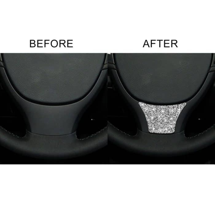 Für BMW 5er 528 525li F10 F18 2011–2017, Auto-Lenkrad B Diamant-dekorativer Aufkleber, linker und rechter Antrieb – Bild 6