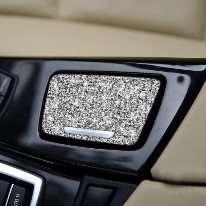 EDA0058047.jpg Für BMW F10 5 Series 2011–2017, Auto-Aschenbecher, Diamant-dekorativer Aufkleber, linker und rechter Antrieb – Bild 1