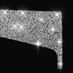 Auto-Fronttürverkleidung, Diamant-Dekorationsaufkleber, Links- und Rechtsantrieb, Front Door Panel – Bild 3