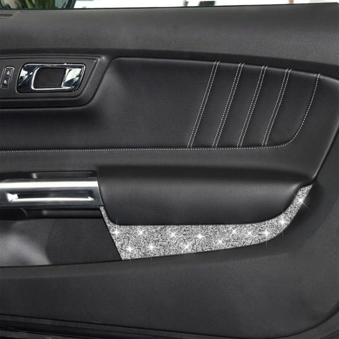 Auto-Fronttürverkleidung, Diamant-Dekorationsaufkleber, Links- und Rechtsantrieb, Front Door Panel – Bild 6