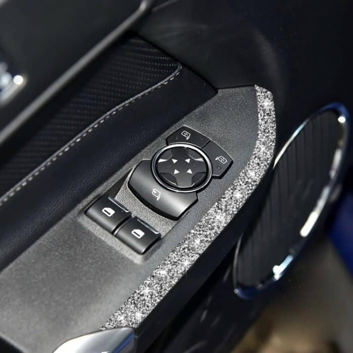 Autofenster-Hebeseiten-Diamant-Dekorationsaufkleber, linker und rechter Antrieb, Window Lift Side – Bild 6